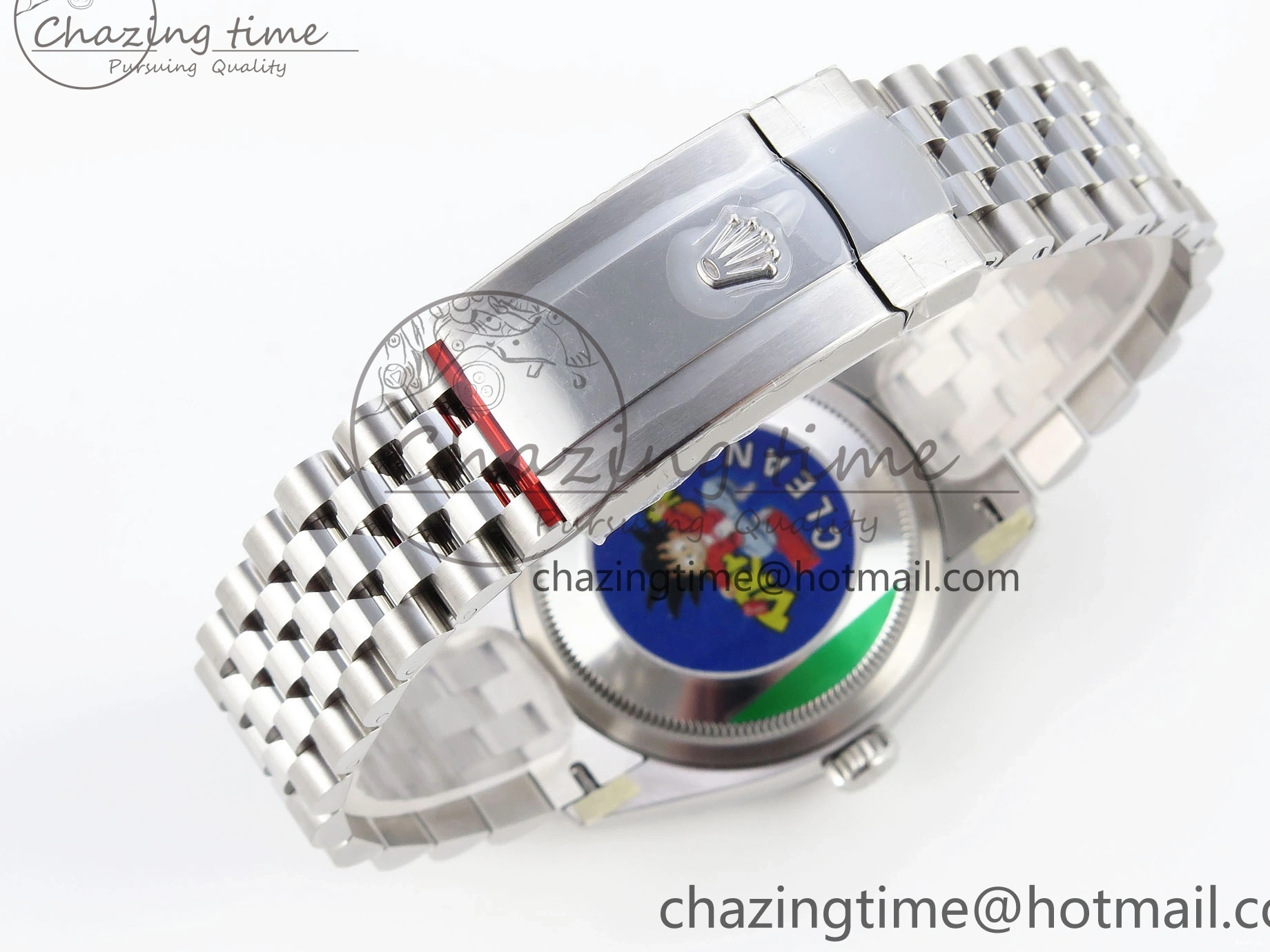 MiroTime 0224 RelaxedFit DateJust 36 126234 Clean 1:1 Best Edition 904L Steel Green Leaf Diamonds Dial on Jubilee Bracelet VR 1975